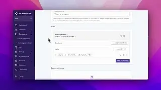 Reorganize loyalty campaign rules and have granular control of your activities