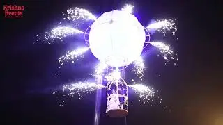 HOT AIR BALLOON ENTRY l Bride & Groom Entry l Wedding Entry l Reception Entry l Best Crane Entry