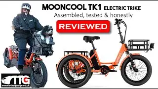 Mooncool TK1 Folding Electric trike. Real-life testing as alternative transport.