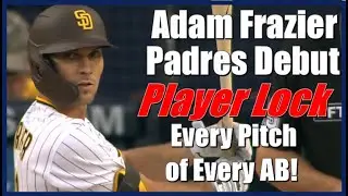 Adam Frazier Padres Debut Player Lock, Every Pitch Of Every AB. Padres vs Athletics 7/27/21
