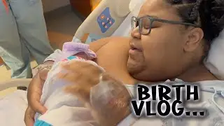 OUR BIRTH VLOG....... MEET NOVA LOVE