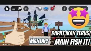 Aku Coba Main Game Fish It! Dapat Banyak Ikan - Roblox Fish It