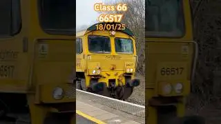 Freightliner class 66 passing water orton fully loaded #trainspotting #train #freighttrain #railway