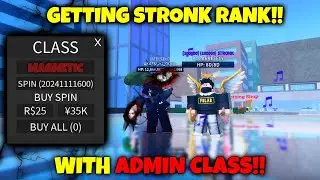 Getting Stronk Rank with ADMIN CLASS!! | A Hero's Destiny