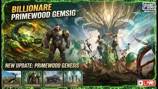 LIVE 🔥 Lets Explore Primewood Genesis 4.2 Update is Here 🌳 PUBG Mobile