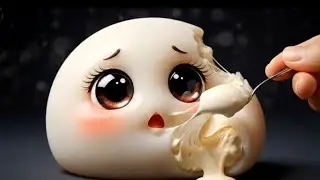 Cute Ice Cream Eating ASMR 🍨 | Mochi, Lava Core, Rolled Ice Cream | no talking 