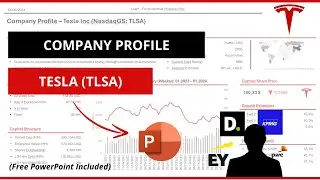 COMPANY PROFILE - TESLA (Free PowerPoint Included)