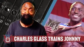Johnny Dotson Jr. training with Charles Glass