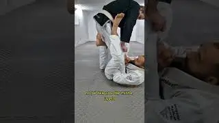 chave de p&eacute; reta da one leg #jiujitsu