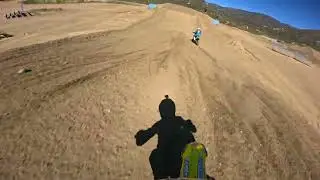 Battling hard at fox raceway with brother 