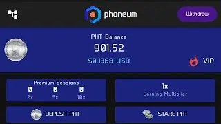 HOW TO MINE PHT (PHONEUM) A MOBILE COIN