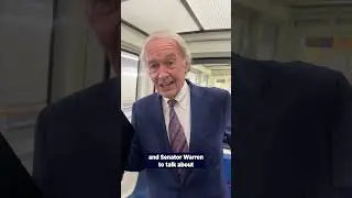 Senator Markey A Day In The Life Series Meeting With Senator Sanders and Democrats