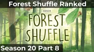 Playing So Many Deers That It Feels Unfair | Forest Shuffle Ranked | BGA