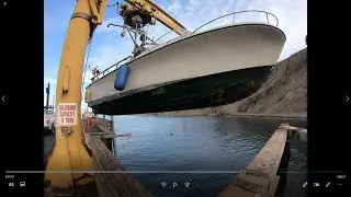 Launching Skipjack 24 at Point Arena