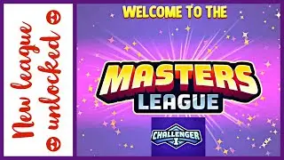 CHALLENGER 1 Masters league unlocked || Match masters #match #mm #mastersleague