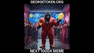 George Token next 1000X meme 🦍 #cryptocurrency #memecrypto #gta #digitalcurrency #cryptomoonshot