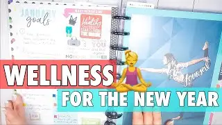 HAPPY PLANNER GIRL HEALTHY HERO | FITNESS PLANNER SET UP | WELLNESS PLANNING
