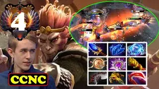 CCNC (QUINN) #4 MONKEY KING FULL SLOTS CRAZY PHYSICAL DAMAGE | DOTA2ORBS