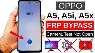 Oppo Frp Unlock 2026 | Camera Test Not Working | Oppo A5,A5x,A5i Frp Bypass | Remove Google Account