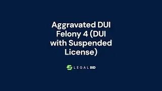 Aggravated DUI Felony 4 Explained: Legal Support & Consequences for DUI with a Suspended License