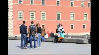 Sad panda in Warsaw-Грустная панда в Варшаве