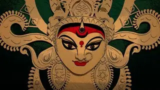 Maa Durga Art | Paper Portrait | Navratri 2020