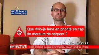 Que dois-je faire en priorité en cas de morsure de serpent ?