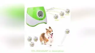Best Products You Should Know! #Dog Ball Thrower Launcher Ball Launcher for Dogs with 3Tennis Bal