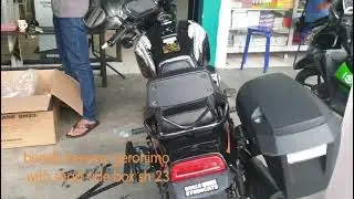 Benelli Keeway Geronimo V Twin 250 pakai Side Box SHAD SH23