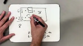 Adding mixed numbers with the 