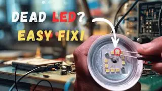 Can This Dead LED Bulb Be Fixed? | DIY SMD LED Replacement & Repair Tutorial