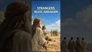 Strangers Bless Abraham | Genesis 18 | Nothing Is Impossible for God | Shiluz Bible Hub #shorts