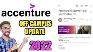 Обновление Accenture 2022: вне кампуса || Пробный тест перед поступлением #Accenture