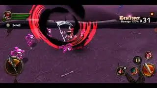 Console style offline RPG action game play