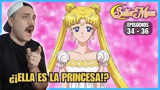 NO ESTABA LISTO PARA DESCUBRIR ESTO 🤯 | Reacción a Sailor Moon 34–36 (Primera vez)
