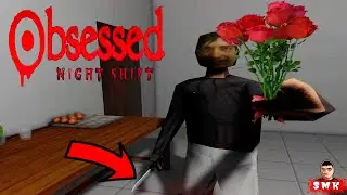 СТАЛКЕР ПРЕСЛЕДУЕТ МЕНЯ НА РАБОТЕ И У ДОМА!ХОРРОР ИГРА OBSSESED NIGHT SHIFT ПРОХОЖДЕНИЕ!