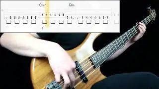 F-Zero - Mute City (Bass Cover) (Play Along Tabs In Video)