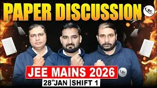 JEE Mains Paper Discussion 2026 | JEE Mains Exam Review 2026 | JEE Mains Exam Discussion | Day 5