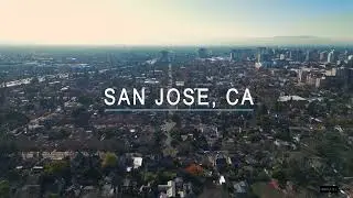 4K Aerial Drone Stock Footage of San Jose, California | 2024
