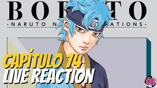 LENDO BORUTO MANG&Aacute; 74! AN&Aacute;LISE + COMENT&Aacute;RIOS | Live Reaction