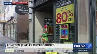 Windsor Jewelry to close iconic downtown store Saturday