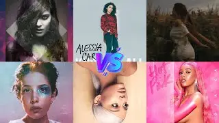Queen Of The Clouds vs Manic vs Know It-All vs Sweetener vs Silence Between Songs vs Hot Pink