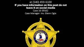 Larceny Investigation Case #16-39162