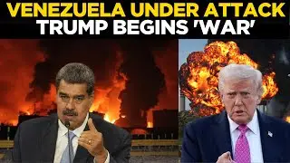 BREAKING LIVE | Multiple Explosions In Caracas, Low Flying&rsquo; US Aircraft Drop Bombs? | Trump | Maduro