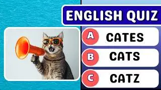 30 English Plurals Quiz Questions 🧠 Test Your Grammar & Vocabulary!