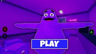 ESCAPE GRIMACE FACTORY! Obby Roblox!