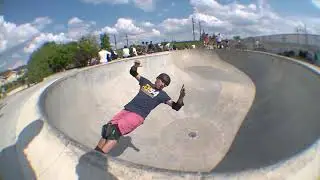 Les Sabouret & Co skateboarding bowl session au skatepark de Libourne