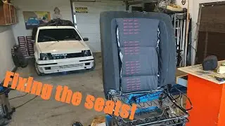 Renault 5 GT TURBO- Seat restoration