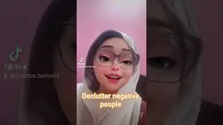 declutter negative people #youtube #newyear #new