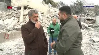بعد الغارات الاسرائيلية أمس.. مراسل الجديد يعاين الاضرار في انصار
